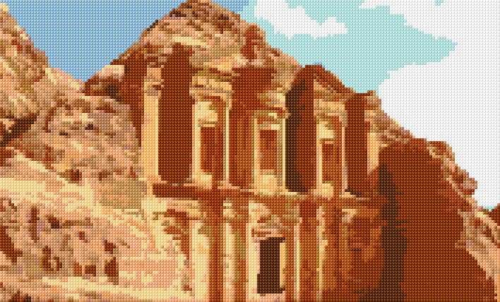 Petra free cross-stitch pattern