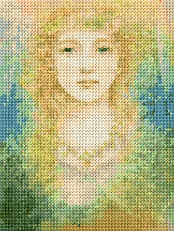 Junko Kitano free cross-stitch pattern